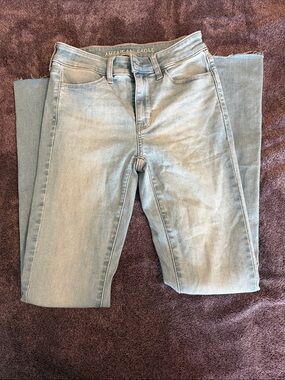American Eagle Next Level High - Waisted Skinny Kick Jean